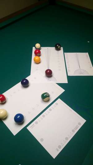 RotoThrotractor and RotoThroBro Ledger/A3 Larger-Size Versions of Billiard Training Aids